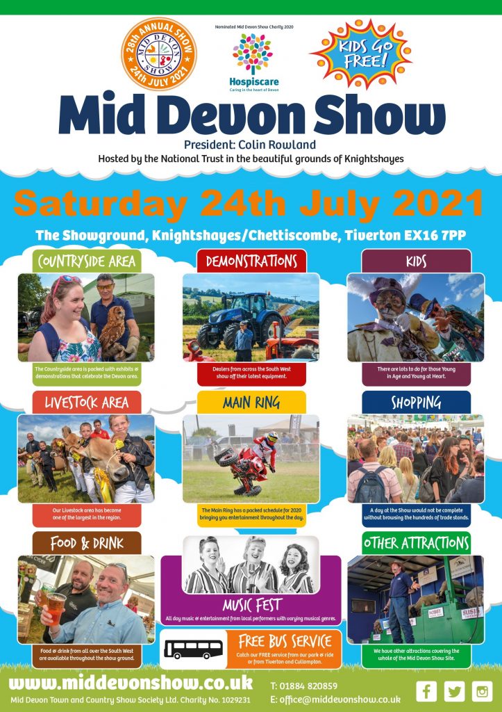 Mid Devon Show poster